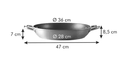 Tescoma panvica GrandCHEF ø 36 cm, 2 úchytky