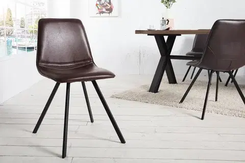 Jedálenská stolička 4 ks AMYKLAS Dekorhome