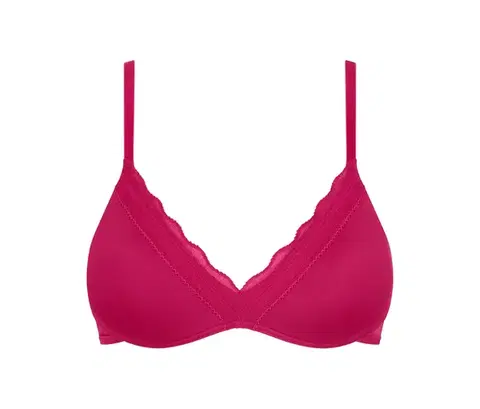 Podprsenka sloggi GO Blush PU Bra, farba bobuľového ovocia