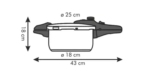 TESCOMA Tlakový hrniec Tescoma PRESTO 4.0 l