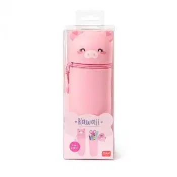Legami Mäkké silikónové puzdro 2v1 Kawaii Piggy - Legami