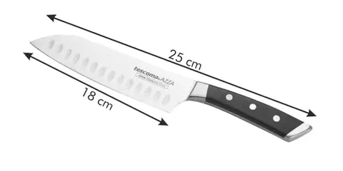 Tescoma nôž japonský AZZA SANTOKU 18 cm