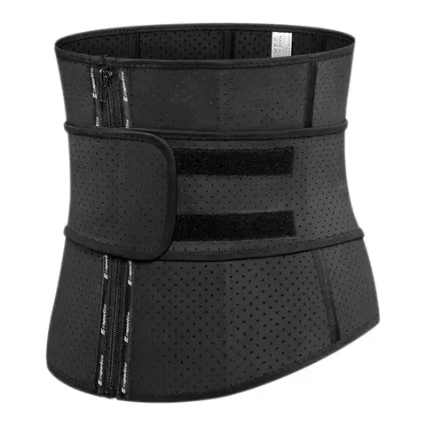 Fitness korzet inSPORTline Corwaist Farba čierna, Veľkosť M