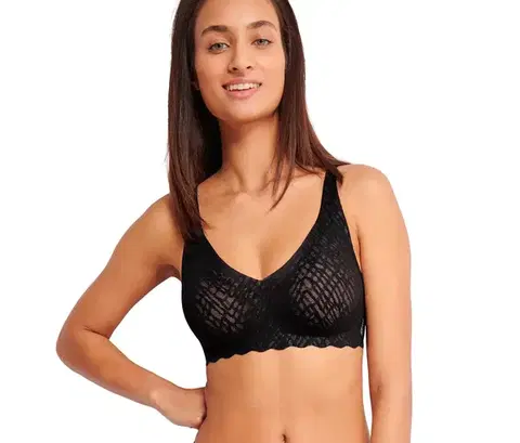 Podprsenka sloggi ZERO Feel Bliss Soft bra, čierna
