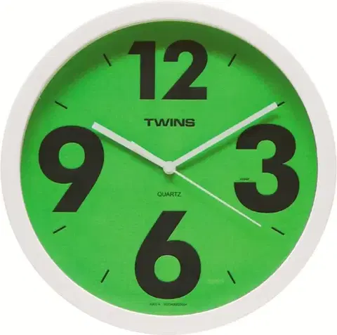 Twins nástenné hodiny 903 zelené 26cm