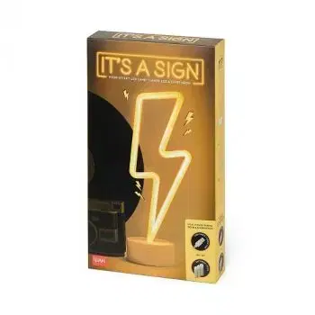 Legami Led lampa s neónovým efektom It´s Sign Flash HOME SWEET HOME - Legami