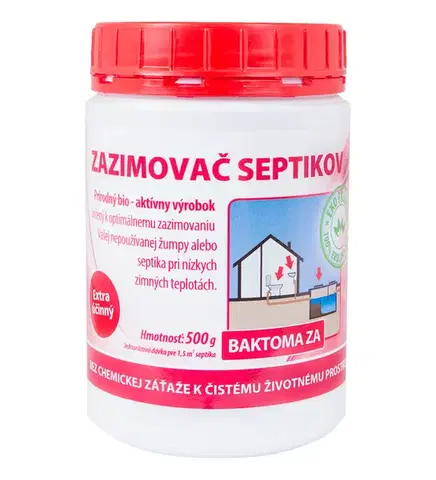 Baktérie pre zazimovanie žumpy a septiku - Baktoma ZA 0,5kg Baktoma ZA: 0,5 kg