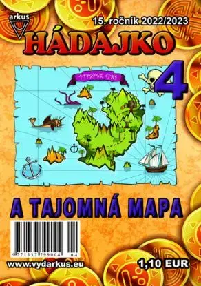Hádajko 4 2023 a tajomná mapa - Jela Mlčochová