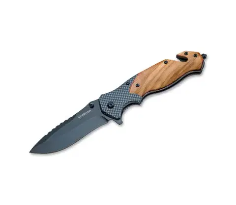 Böker - Vreckový nôž Magnum Blomkvist Olive 20,5 cm olivové drevo 01MB736