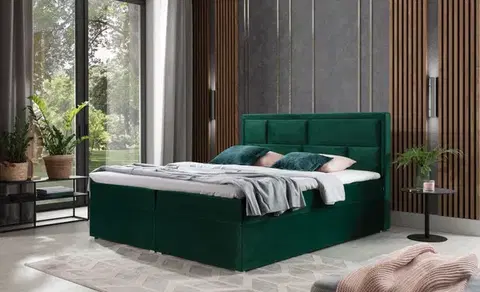 MOREN 16 boxpringová posteľ 160x200, Mat Velvet 63