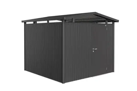 Biohort Záhradný domček BIOHORT Panorama P4 - 273 × 278 cm (tmavo šedá metalíza)