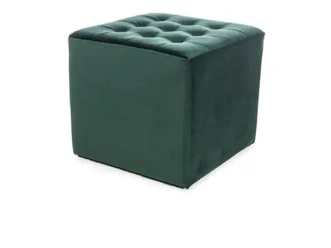 RORI čalúnená taburetka, zelená