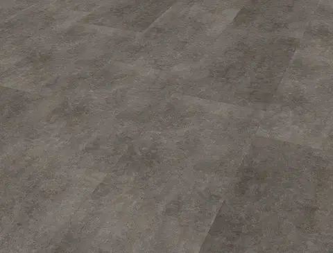 FLOOR FOREVER Grand stone click rigid Silver dark metallic 9930