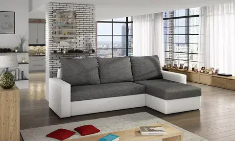 Living 21 Rohová rozkladacia sedačka