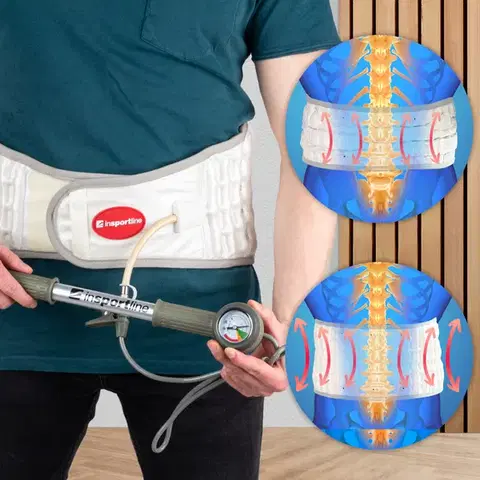Fixačný bedrový pás inSPORTline Ronyo Veľkosť XL
