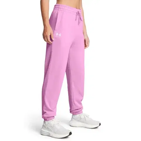 Under Armour Dámske tepláky UA Rival Terry Jogger Pink  XLXL