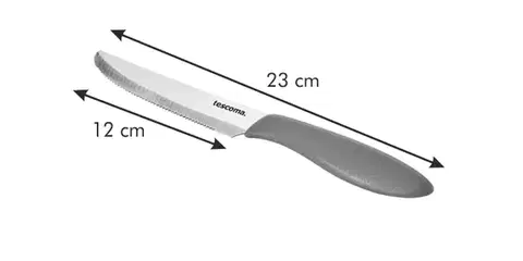 Tescoma nôž jedálenský PRESTO 12 cm, 6 ks, biela