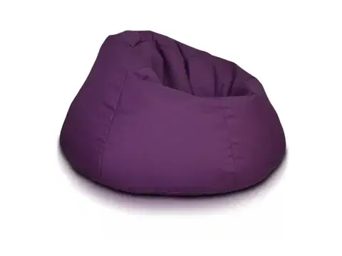 Sedací vak guľa Maxi polyester TiaHome - Tmavo modrá