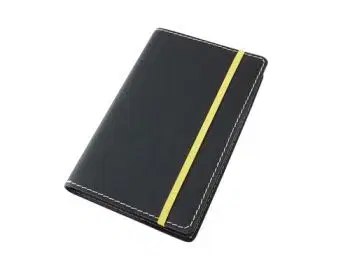 Kožený obal na diár Moleskine S 14 x 9 cm čierny hladký