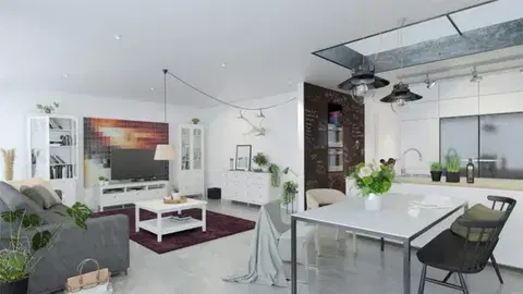 Vitrína Realty 78 cm biela