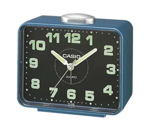 Casio - Budík 1xLR14 modrá/čierna 15002907