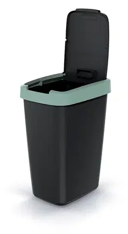 Odpadkový kôš COMPACTO FLAS s vekom - výber z 5 prevedení