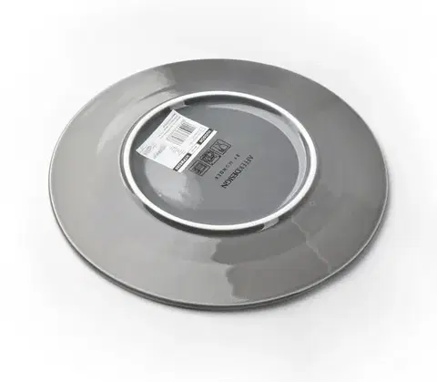 Dezertný tanier HUDSON 19 cm sivý