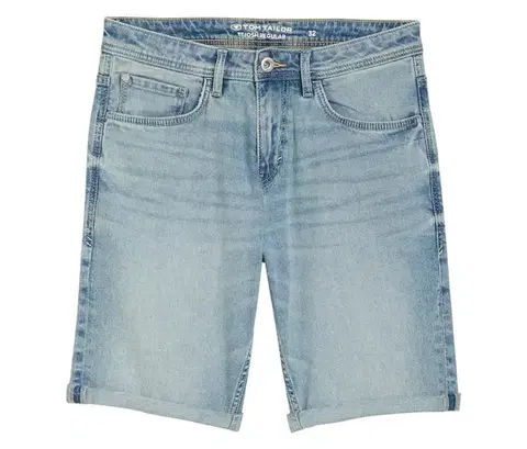 Džínsové šortky Tom Tailor TTJOSH REGULAR SLIM, light stone blue denim