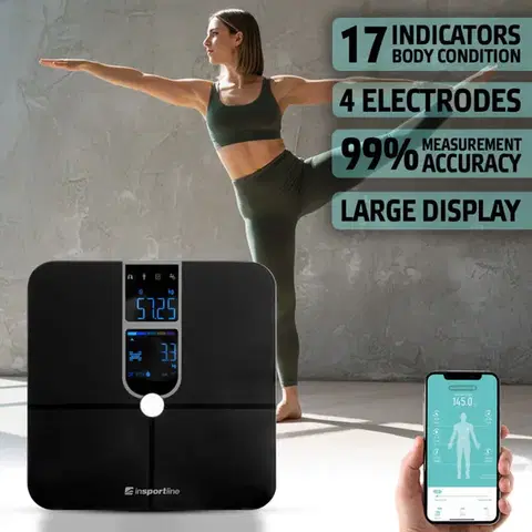inSPORTline Syncale 100 biela