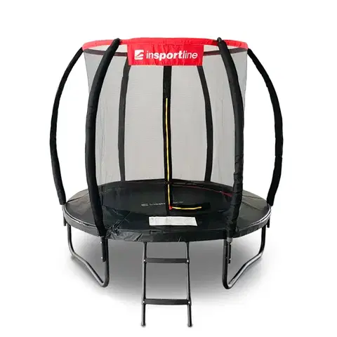 Trampolína so sieťou a schodmi inSPORTline Flea PRO 183 cm