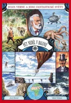 Pět neděl v baloně, 2. vydání - Jules Verne, Josef Blažek