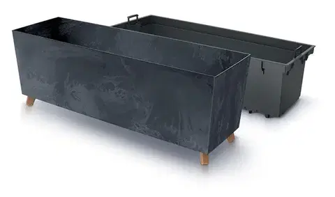 Hrantík s vkladom CORBI III 77 cm antracit