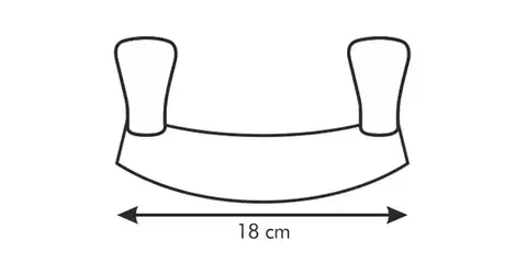 Tescoma nôž na sekanie - kolíska PRESTO 18 cm
