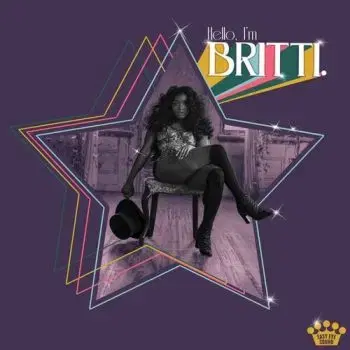 Britti - Hello, I'm Britti (Pink & Purple Swirl) LP - Britti
