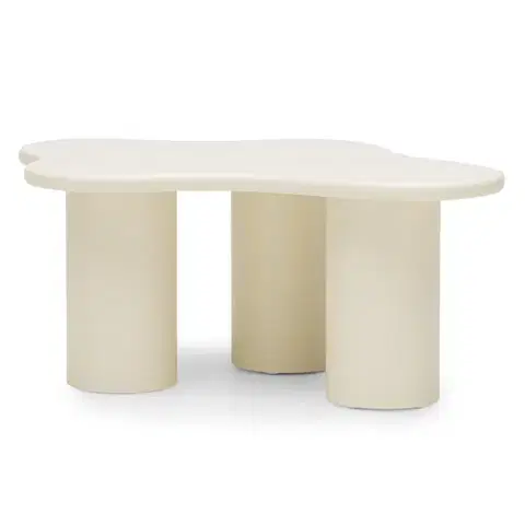 Konferenčný stolík Vanity 100 cm biely