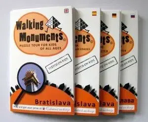 Walking Monuments - anglicky - puzzle tour for kids of all ages - Ľubomír Okruhlica