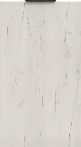 SILVER kuchynská linka 200, white craft oak / grey craft oak