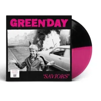 Green Day - Saviors (Black & Pink) LP - Green Day