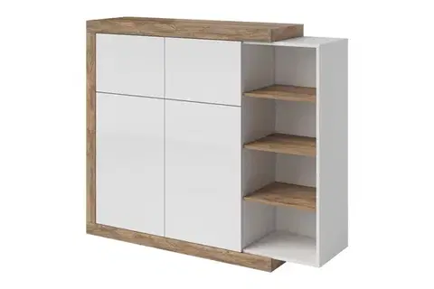 Komoda SINATRA 45 samdal/biela