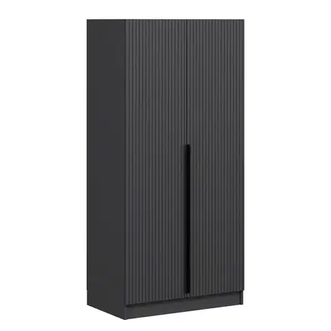 Šatníková skriňa Kale Plus Membrane Anthracite - 210