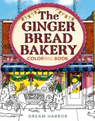 The Gingerbread Bakery Coloring and Sticker Book - Laurie Gilmore