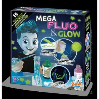 Experimentálna sada Mega Fluo & Glow - Buki