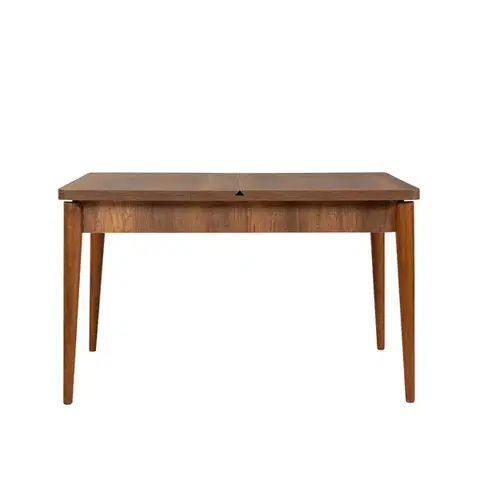 Jedálenský set s rozkladacím stolom a stoličkami (4 kusy) Vina 1048 - Dark Blue, Walnut