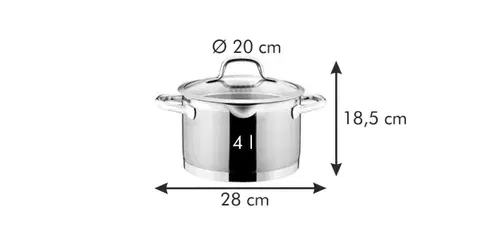 Tescoma hrniec PRESIDENT s cediacou pokrievkou ø 20 cm, 4.0 l