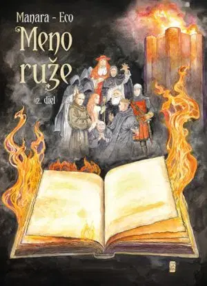 Meno ruže 2. diel (komiks) - Umberto Eco