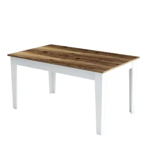 Jedálenský stôl Milan 520 - Walnut, White