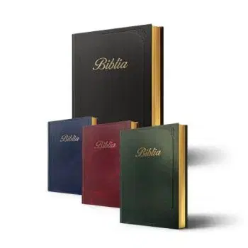 Biblia so zlatou oriezkou, ornamentom a ozdobným písmom (Čierna)