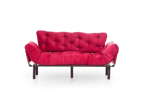 Trojmiestna rozkladacia pohovka Nitta Triple - Maroon