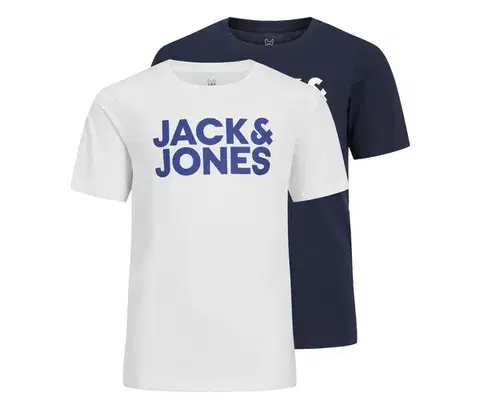Tričká s logom Jack&Jones Corp, 2 ks