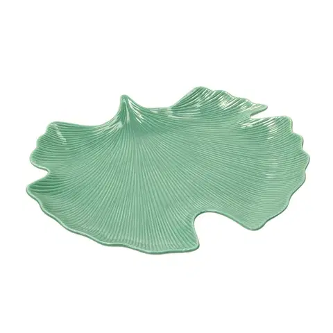 Dekoria Tanier Jungle Leaves 35cm light green, 35 x 29 x 3 cm